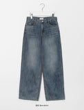 Maomi Summer Washing Wide Denim Pants