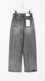 Combi Washing Wide Denim Pants