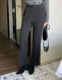 Easy Fit Brushed Banding Bootcut Pants