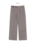 Gurkha belt semi-wide slacks