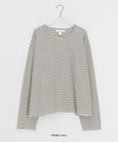 [unisex] Kaoli Stripe Long Sleeve Tee
