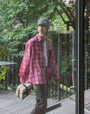 Aki Pigment Check Shirt