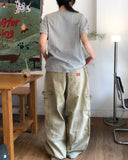 Lake Damage Wide Work Cargo Pants