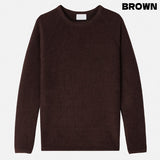 Fit Ribbed Muscle Raglan Brushed Long Sleeve Tee