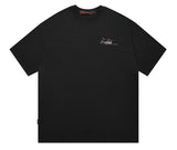 Whale Flower Embroidery Short Sleeve