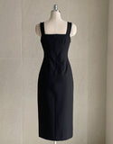 Trilly Bustier Slit One Piece