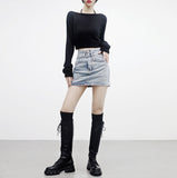Mary's Angora Strap Knit