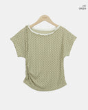 Cheta Flower Short Sleeve T-shirt