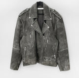 Kelpie Washing Leather Jacket