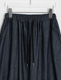 Kekun Frill Denim Wide Pants