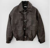 Luke Leather Duffel Blouson