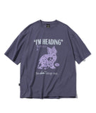 HEADING CAT Short Sleeve T-shirt