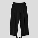 Theo One-Tuck Wide Slacks