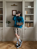Deepline printed sweatshirt