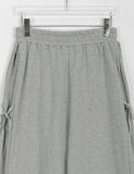 Gels ribbon banding wide pants
