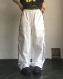 Seukae track two-way banding wide pants