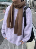 Tanako round over wool knit