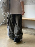 [unisex] Jukir Banding String Nylon Track Cargo Pants