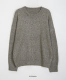 Lumby cashmere wool round mix color knit