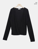 Pureble Open Long Sleeve Cardigan