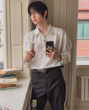 Prince Collar Brooch Shirt