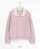 Coburn Heart Collar Cardigan