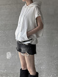 Flow Damage Denim Shorts