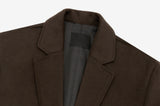 Knob Wool Two-Button Jacket