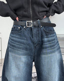 Edin Brush Curved Denim Pants