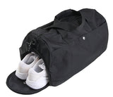 Flower Smile Embroidery Duffle Bag