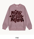 Matter Lettering Brush Knit