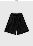 Buckle Bermuda Balloon Shorts
