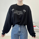 Way Embroidered Sweatshirt