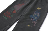Blossom Bird Pigment Sweatpants