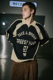 Racing Collar Pullover Knit