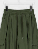 Papolo Nylon Cargo Bermuda Pants