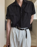 Collide nylon short sleeves shirt
