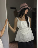 semble hole string sleeveless blouse
