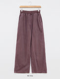 [unisex] Heson Pigment Banding Wide Pants - Pigment ver