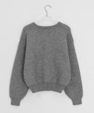 Kanme Basic Color Round Knit