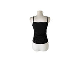 Menly Lace V-neck Ribbed Sleeveless
