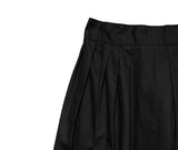Bran Pintuck Cotton Long Skirt