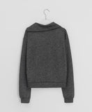 Silteto Button Collar Knit Cardigan