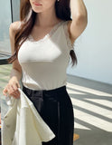 Mito V-neck Lace Sleeveless