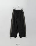 [BAONHAUS] Mutent color combination string banding pants