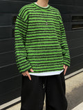Mohair Heavy Stripe Knit