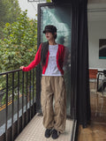 Heart Pocket Parachute Cargo Pants