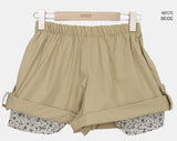 Awning Flower Roll-up Shorts