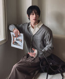Port Layered V-Neck Cardigan