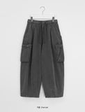 [Unisex] Bollenne Pigment Cargo Balloon Wide Pants